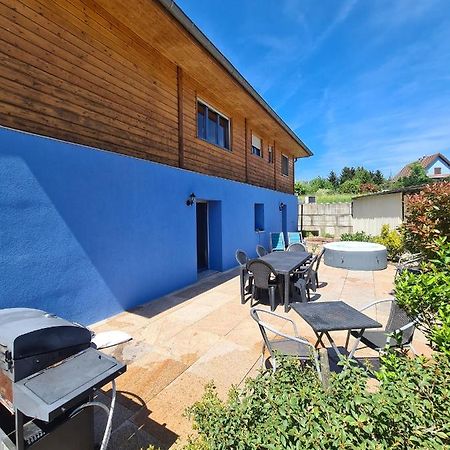 Agréable appartement avec Spa proche de la forêt Bréchaumont Exterior foto