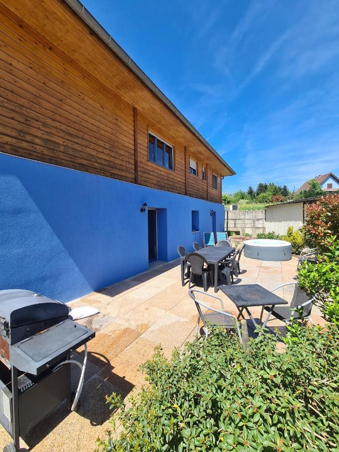 Agréable appartement avec Spa proche de la forêt Bréchaumont Exterior foto